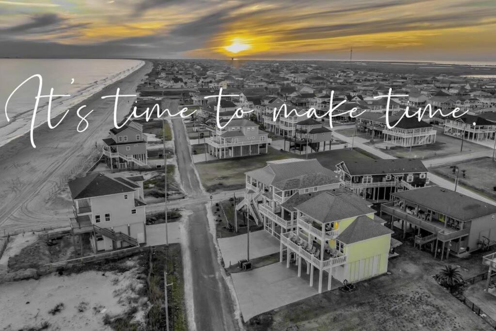 Villa Beachfront*Spectacular View*4 Bd*Sleeps 14 Bolivar Peninsula Exterior foto